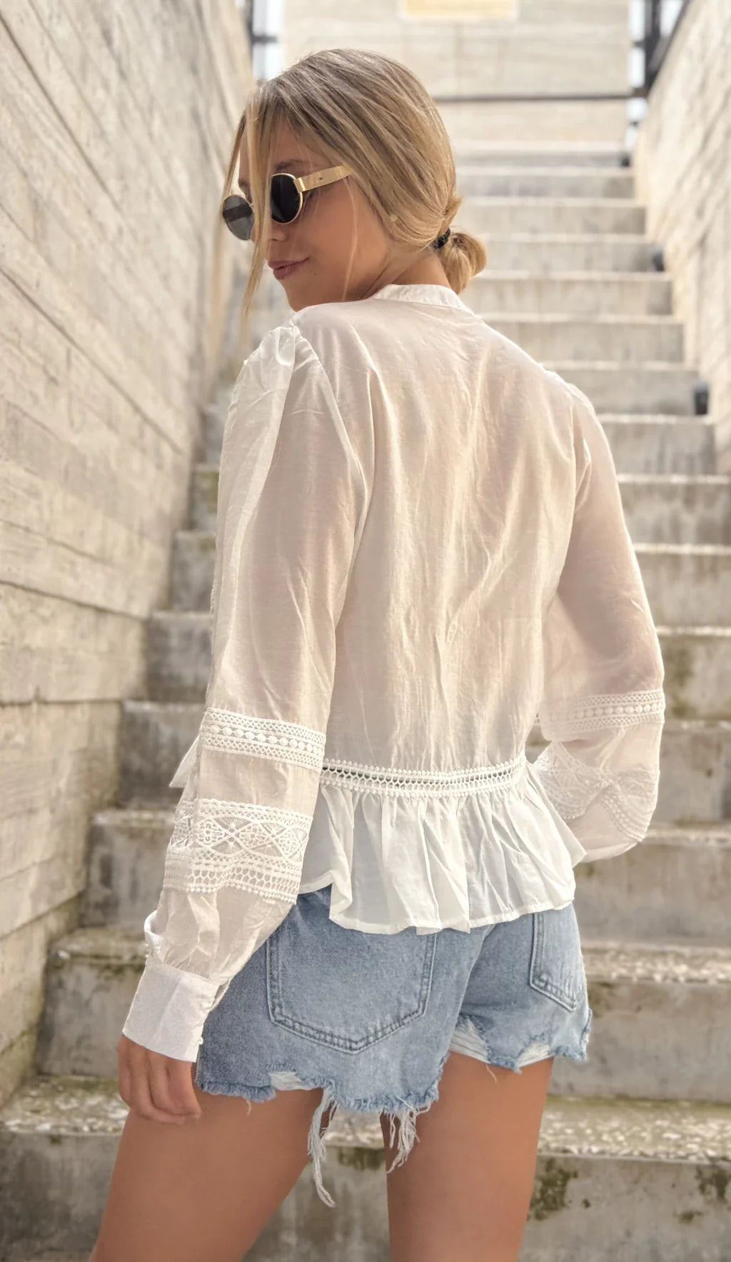 Blusa INDIRA (Blanco)