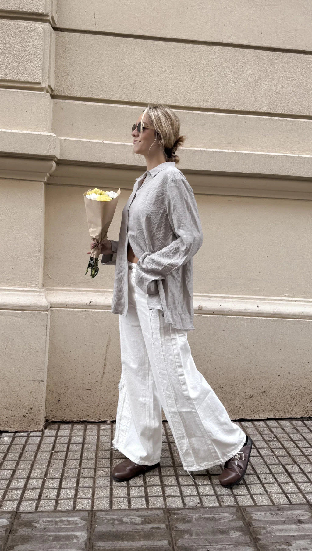 Camisa SINTRA (Cemento)