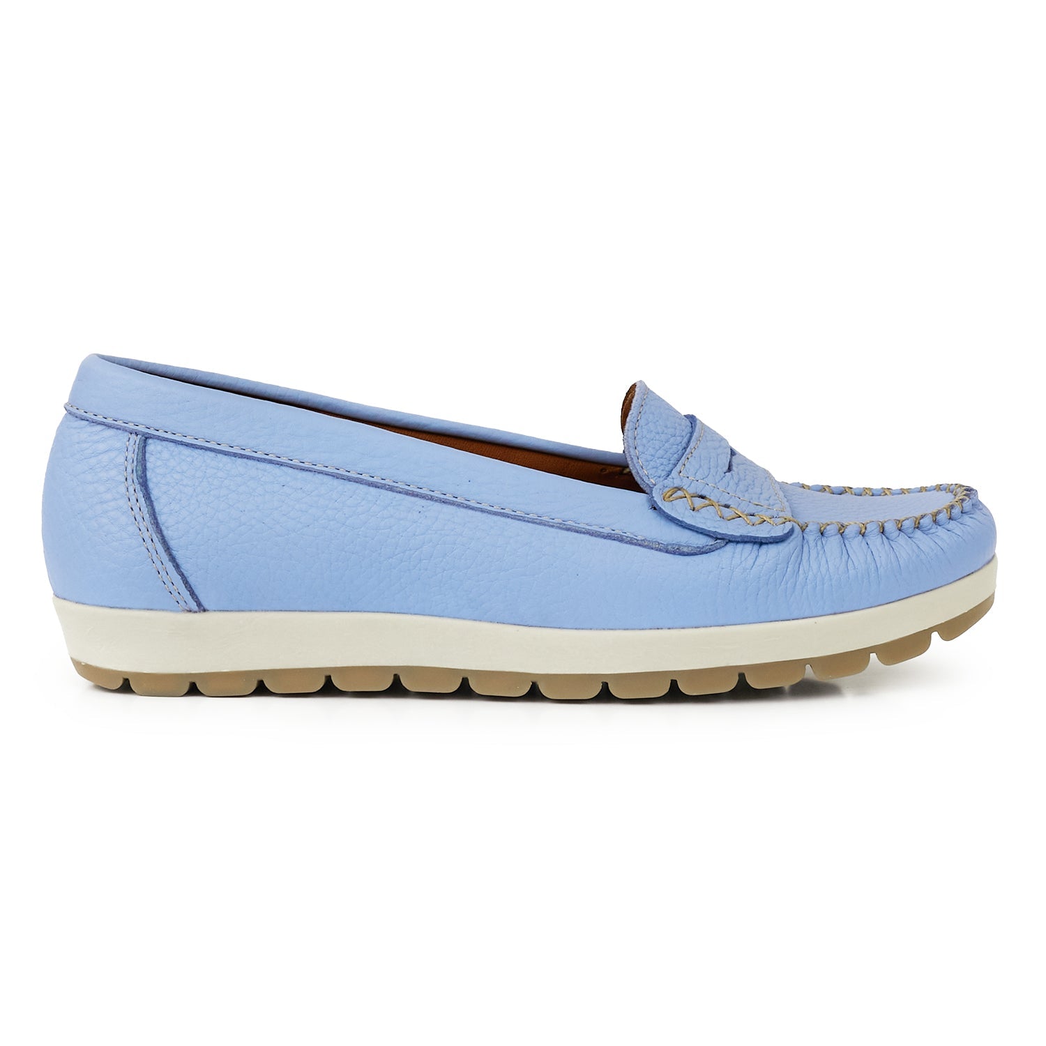 MOCASIN PAMPA CELESTE