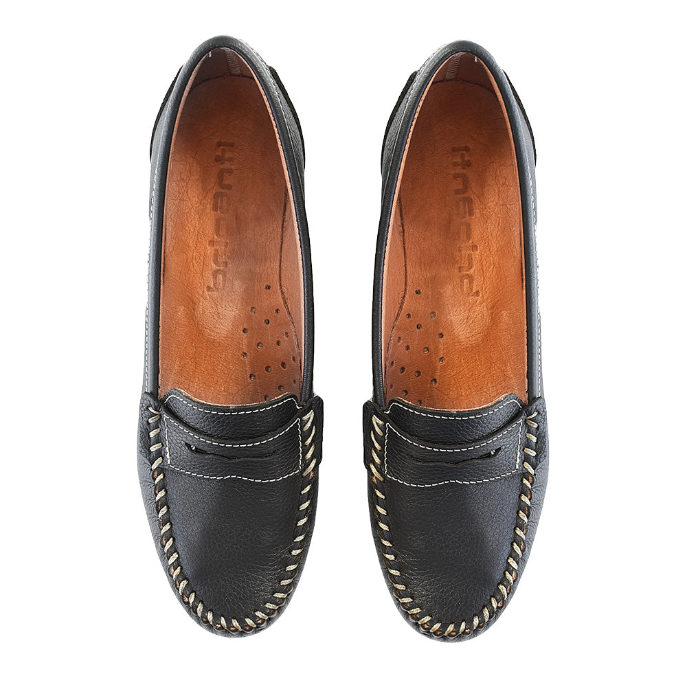 MOCASIN ROSARIO NEGRO