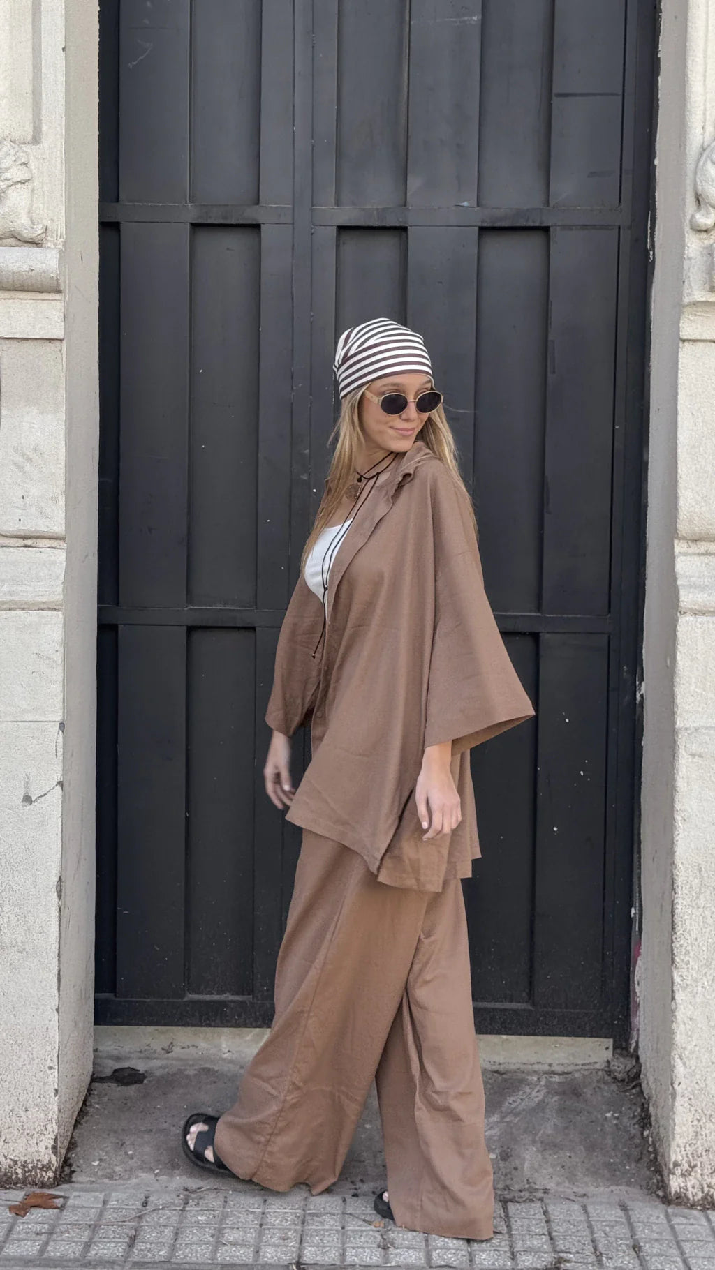 Camisa MATILDE (tostado)