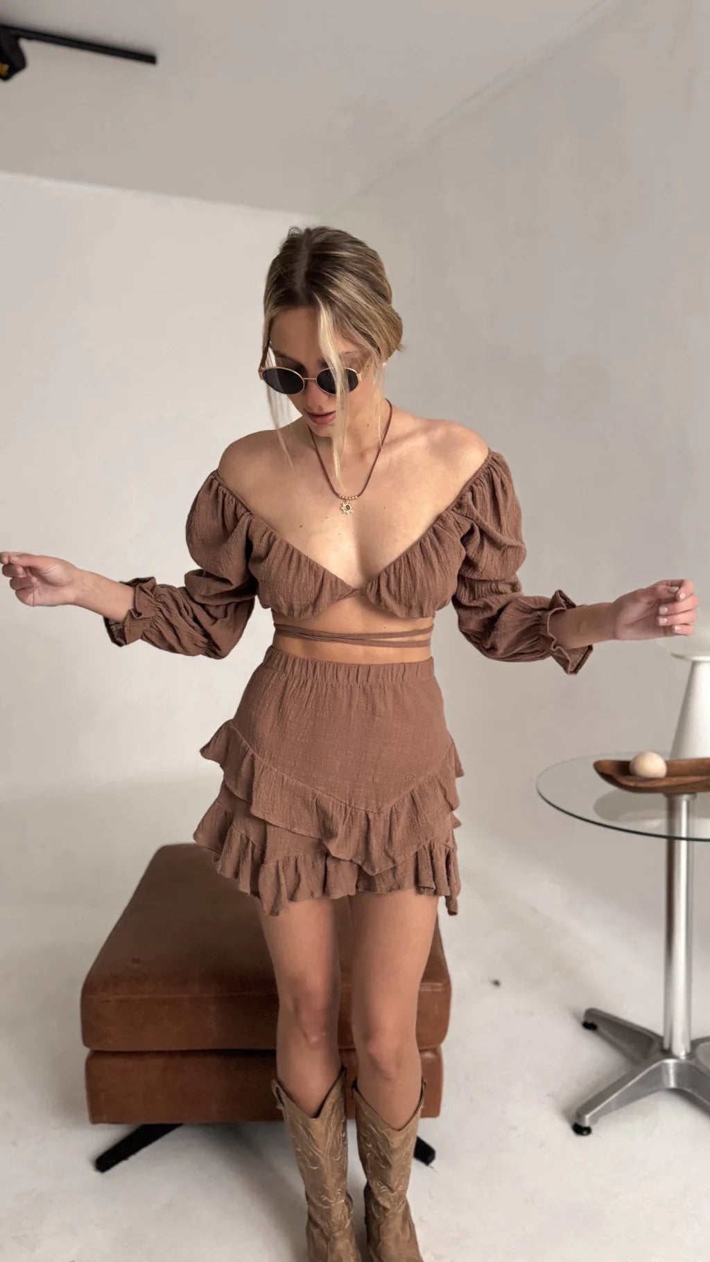 Falda MOROCCO (choco)