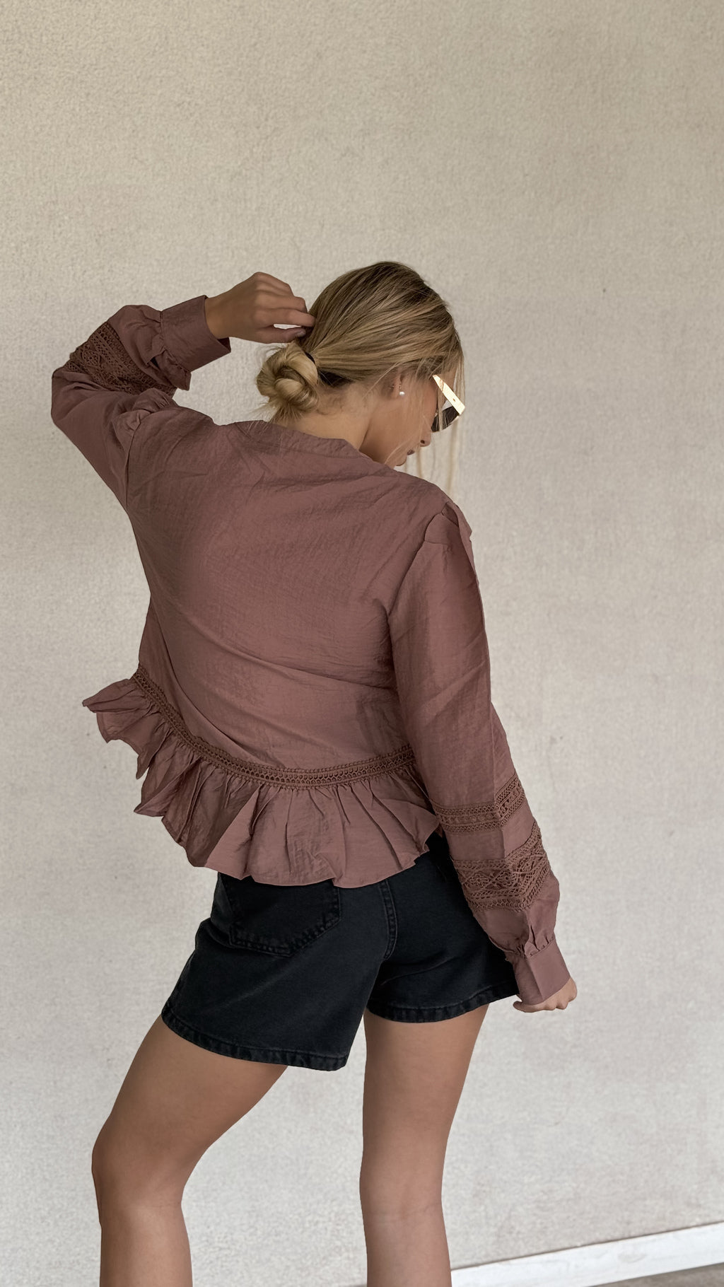 Blusa INDIRA (Choco)