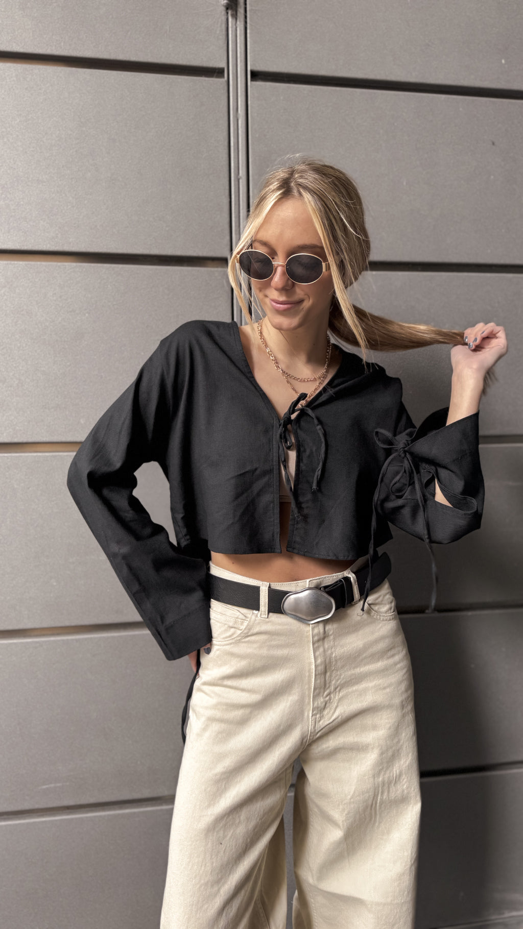 Blusa MILLIE (Negro)