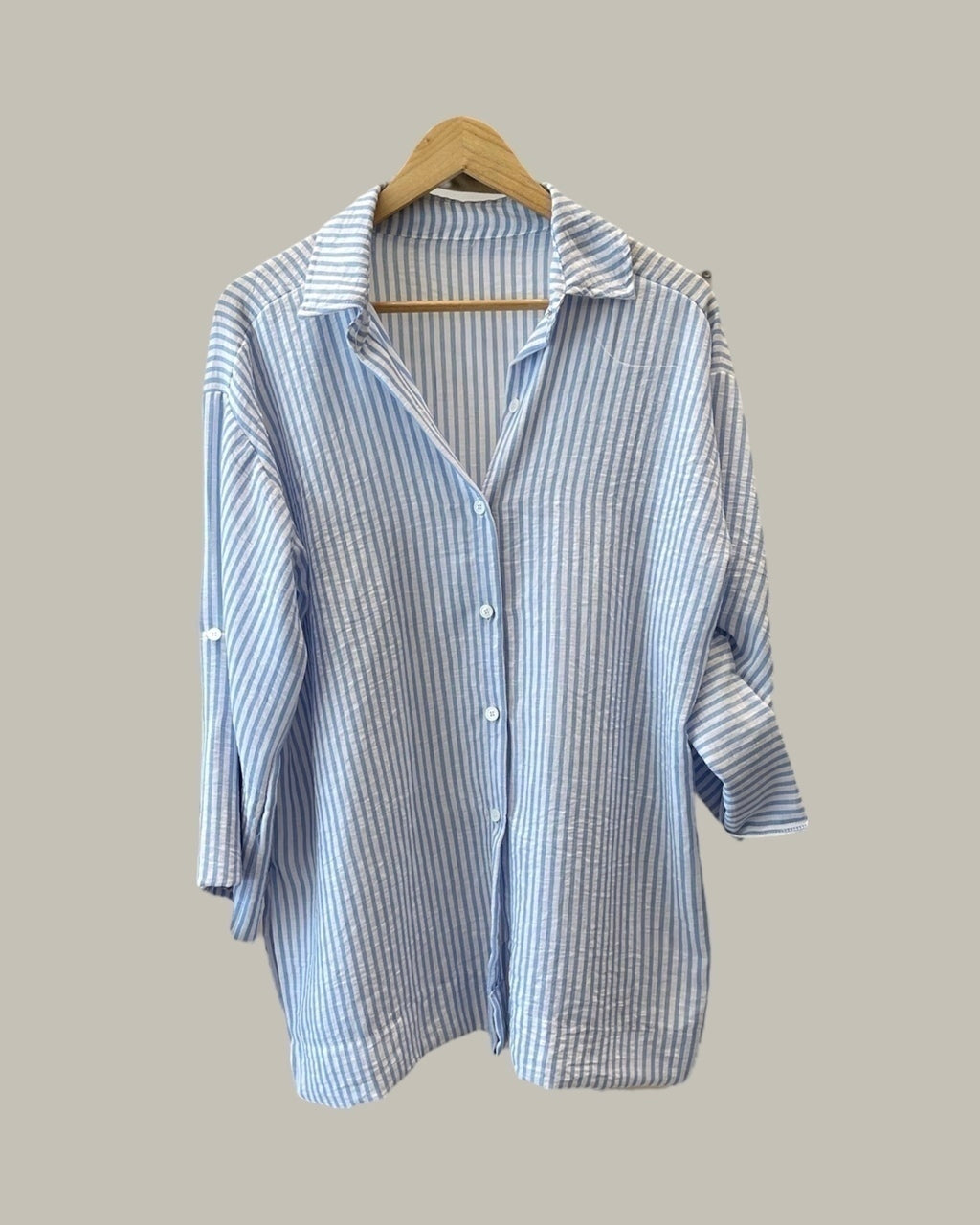 Camisa TREVI (rayada azul)