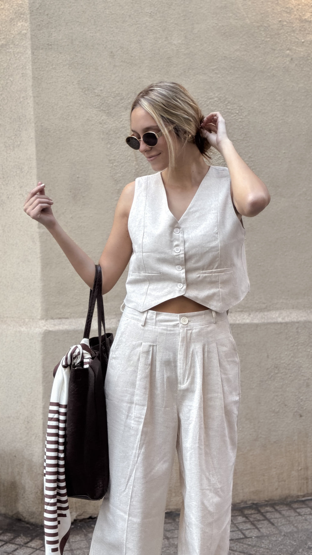 Conjunto AMALFI ( off-white)