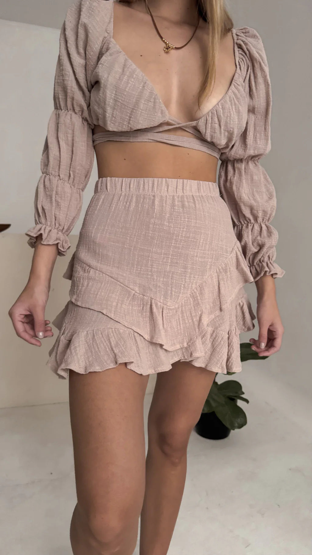 Falda MOROCCO (visón)