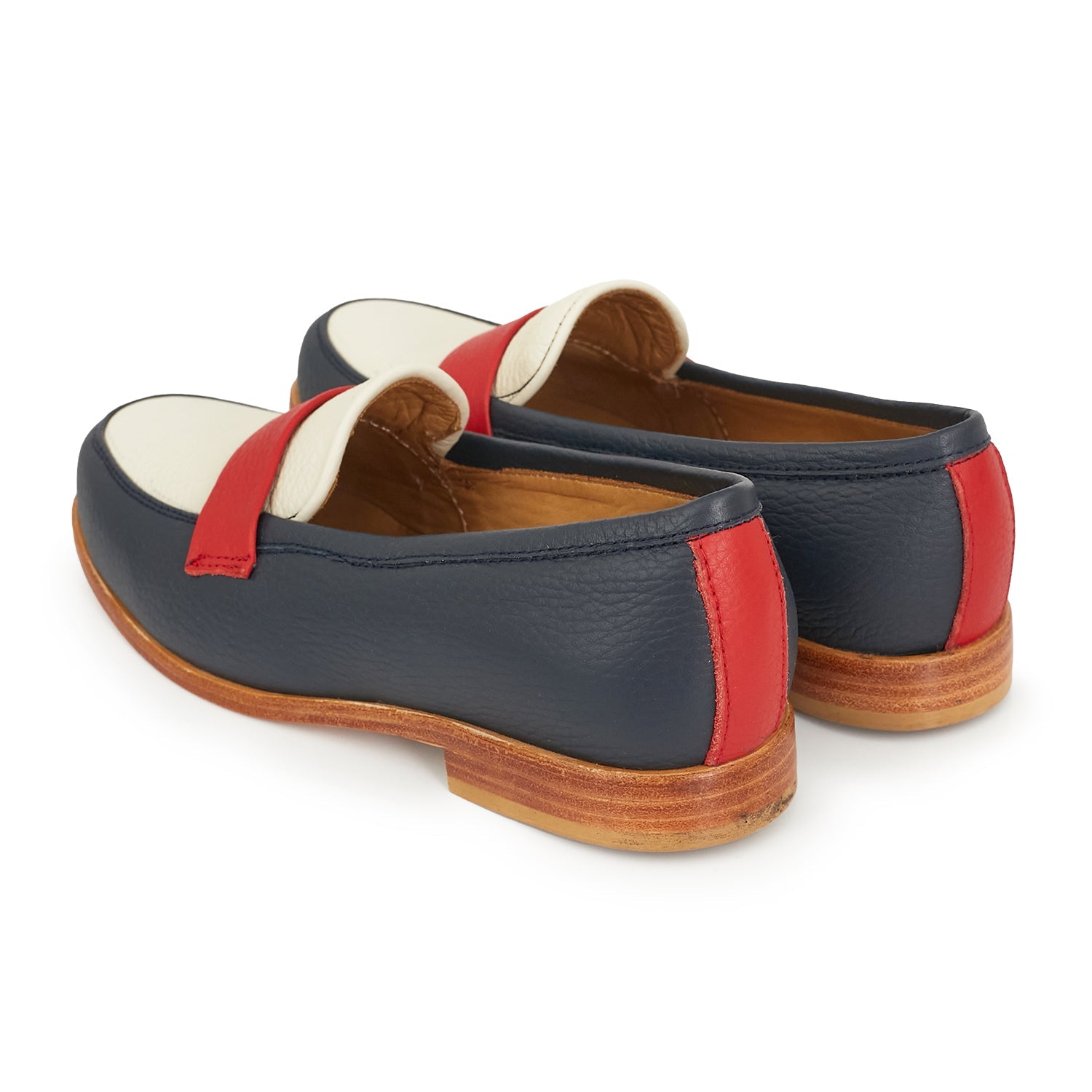 MOCASIN CENTENARIO AZUL