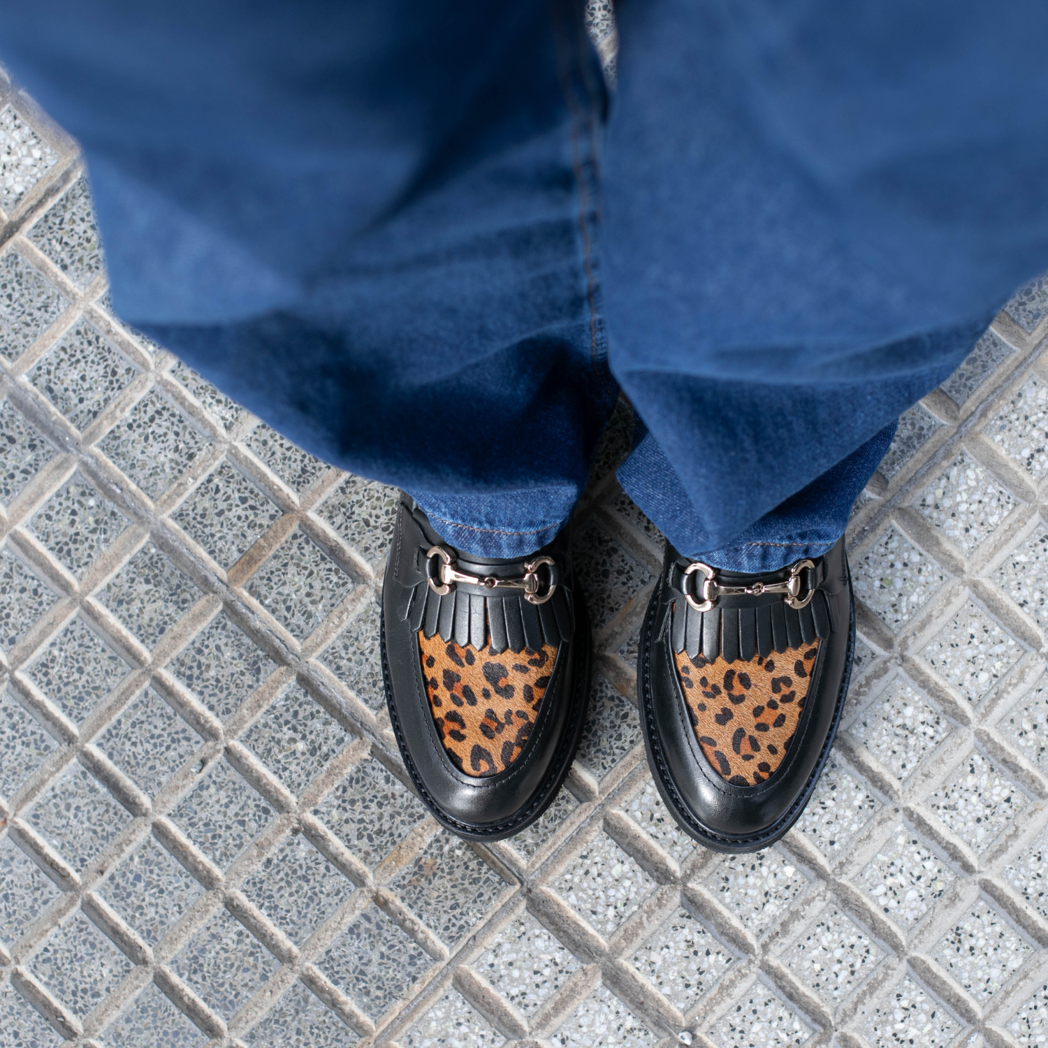 MOCASIN CARMEN LEOPARDO