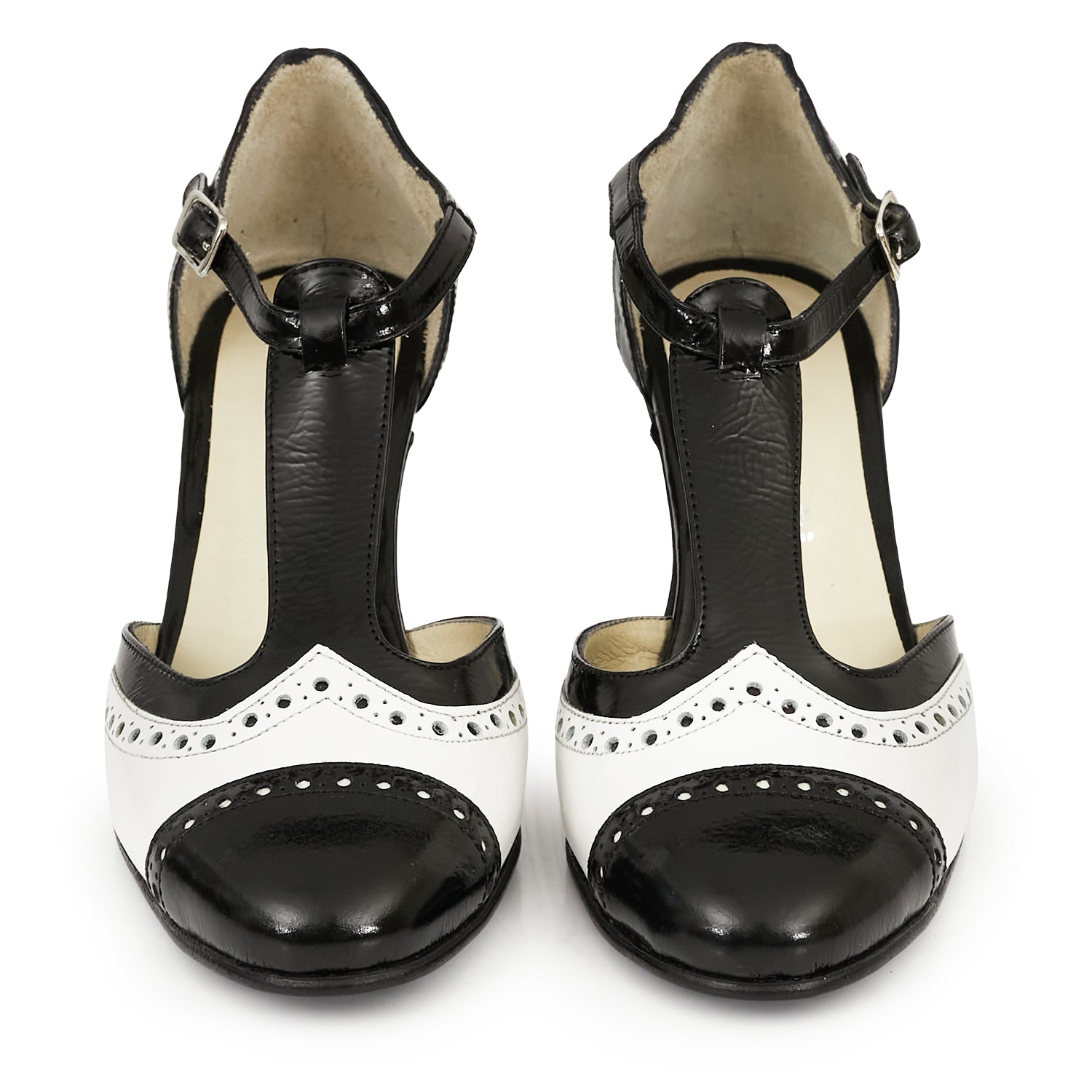 ZAPATO ARMINA NEGRA Y BLANCA