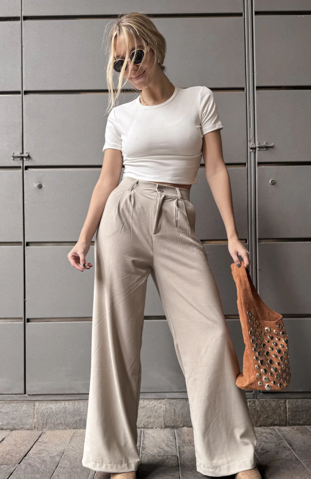 Wide Leg ZARA (Visón)