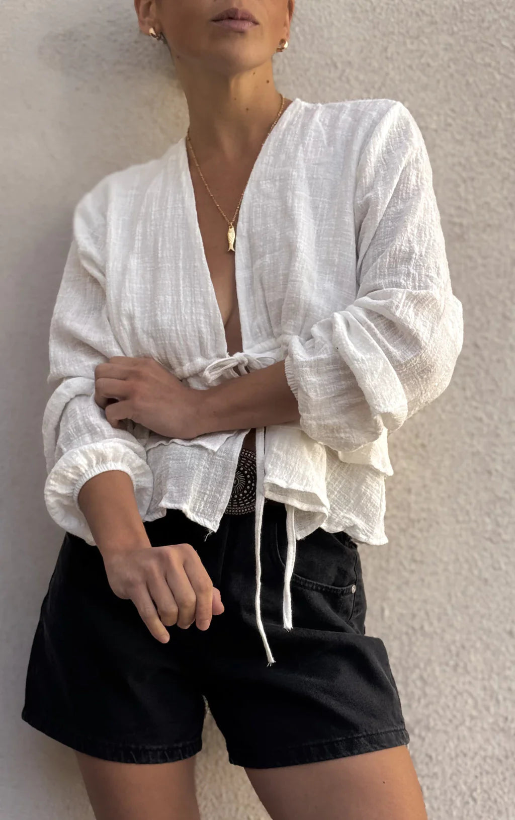 Blusa BUZIOS (blanco)