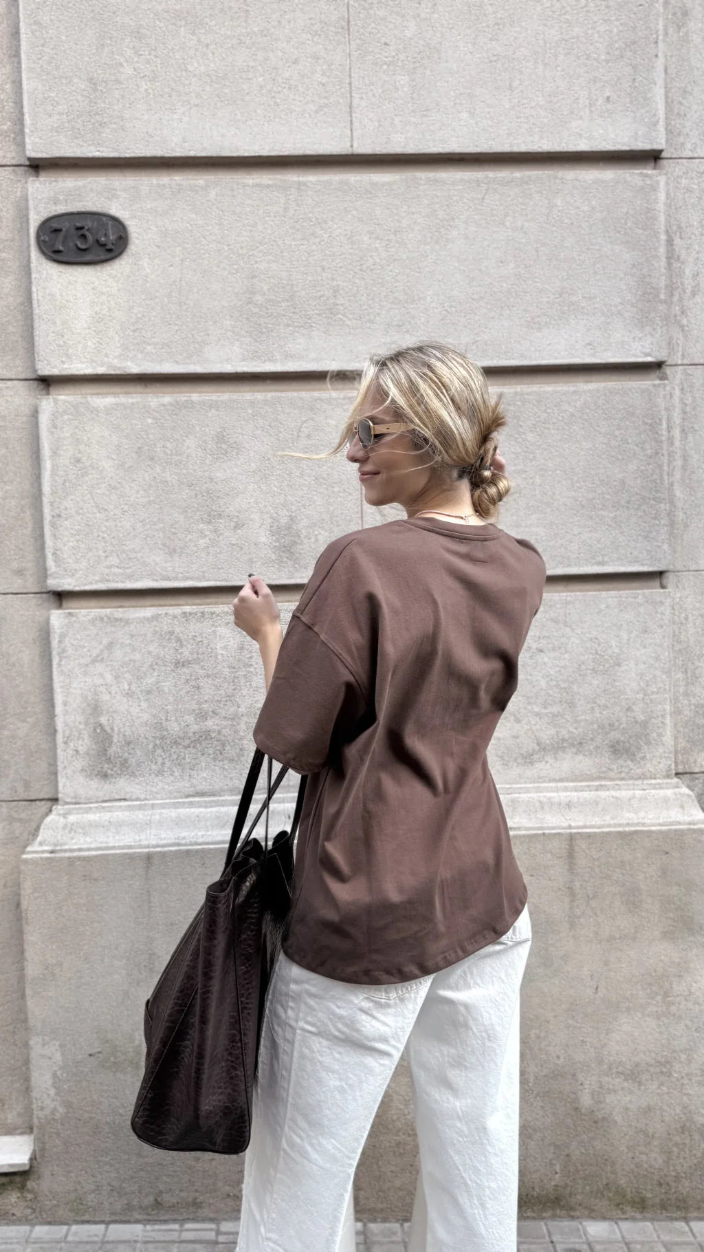 Basica over KNIT (Choco)