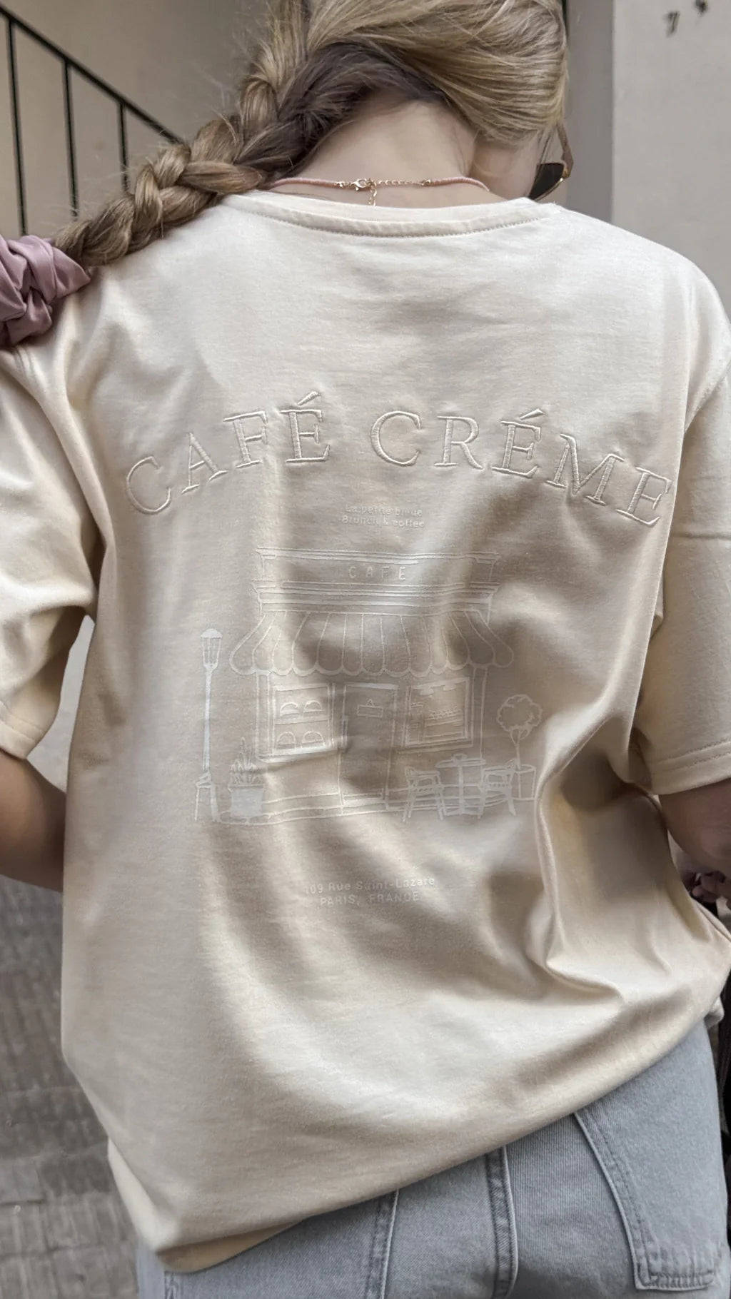 Remera CAFÉ CREMÉ (Vainilla)